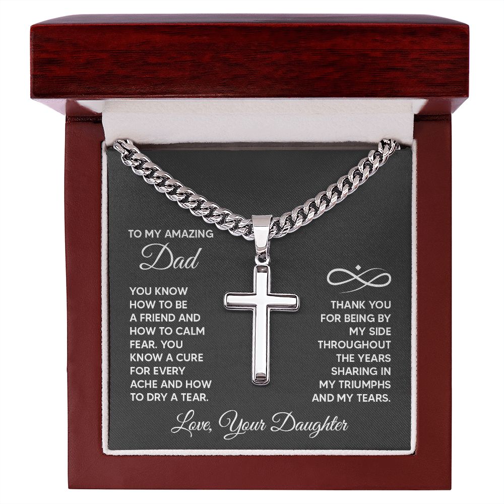 To My Amazing Dad - You know how to be a friend Happy Father's Day - Perfect Celebration with perfect customized gift for HIM